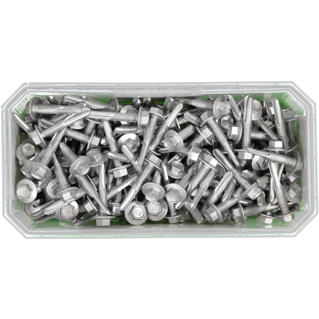 PLÅTSKRUV CORRSEAL BORRSPETS SEXKANTSSKALLE FLÄNS 5,5X32MM 200ST | Beijerbygg Byggmaterial