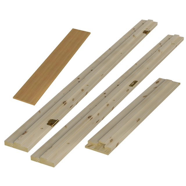 Produktbild föreställande artikeln DÖRRKARM IK 10X21 143MM OBEH OMONTERAD TRÖSKELPLATTA IT från kategorin Dörrkarmar & Trösklar