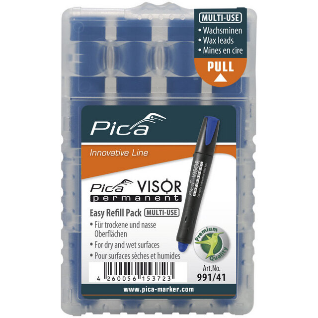 UNIVERSALKRITA VISOR REFILL BLÅ | Beijerbygg Byggmaterial