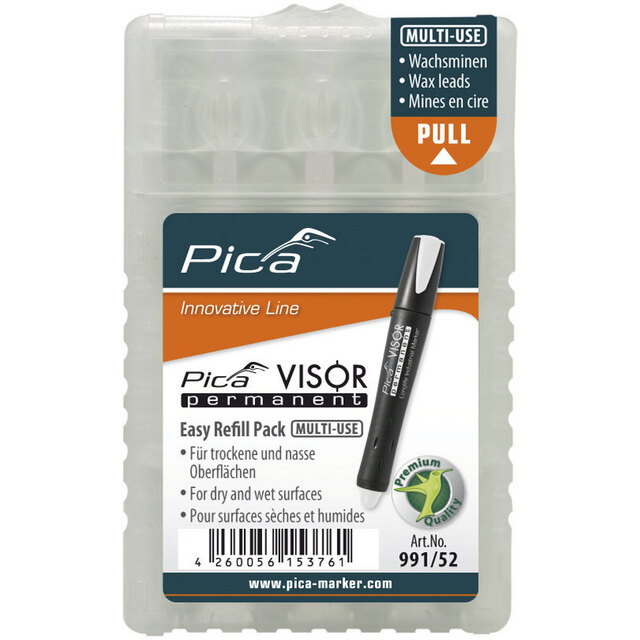 MÄRKPENNA REFILL 991 TILL PICA VISOR VIT | Beijerbygg Byggmaterial