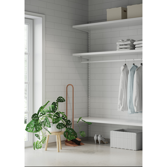 VÄGGSYSTEM WHITE M10 MARCATO 11X620X2400MM