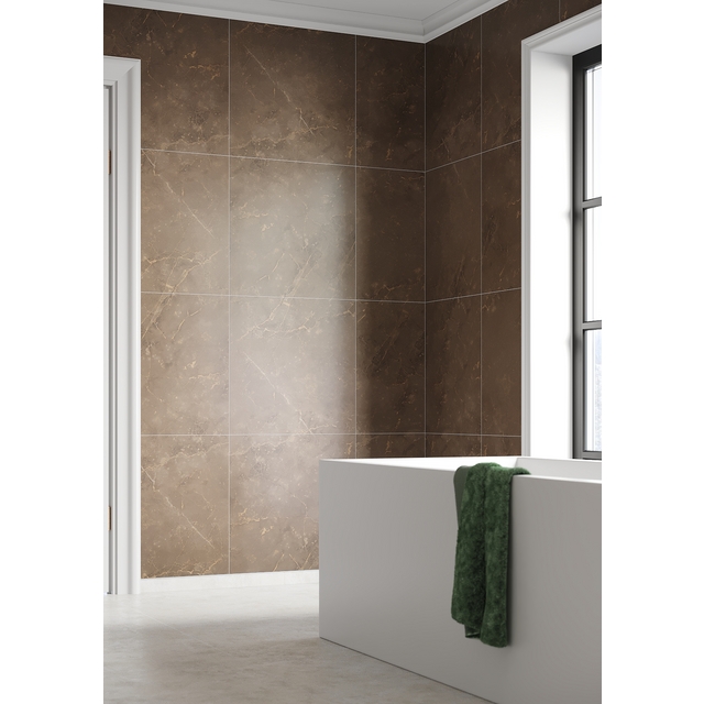 VÄGGSKIVA G BROWN MARBLE M6060 MARCATO 11X620X2400MM