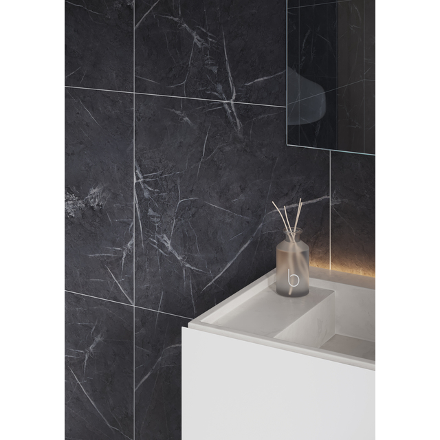 KÖKSSKIVA BLACK MARBLE S KM00 KITCHEN BOARD 11X620X580MM