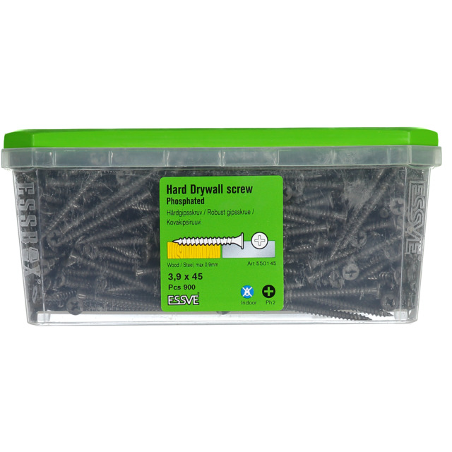 HÅRDGIPSSKRUV 3,9X45 FOS 900ST