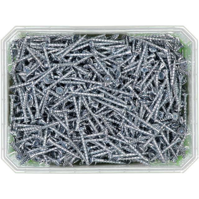 HÅRDGIPSSKRUV TRÄ 3,9X35MM 1000ST PH2 FZB