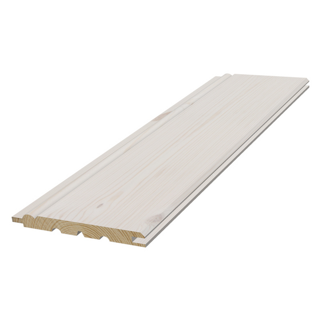 PANEL TREND PÄRLSPONT VITVAX FURU 12X95X4200MM | Beijerbygg Byggmaterial