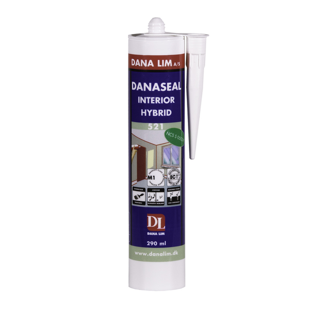 FOGMASSA INTERIÖR 521 S0502Y VIT 290ML | Beijerbygg Byggmaterial