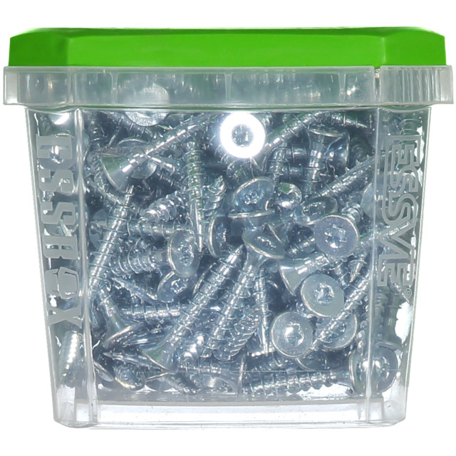 TRÄSKRUV FÖRSÄNKT HUVUD TX25 HELGÄNGAD FZB 5X30MM 200ST