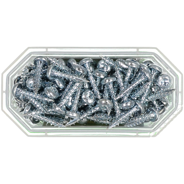 TRÄSKRUV KULLRIGT HUVUD TX20 HELGÄNGAD FZB 4X20MM 200ST