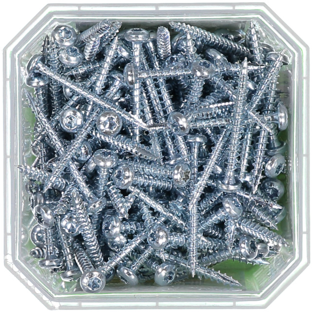 TRÄSKRUV KULLRIGT HUVUD TX20 HELGÄNGAD FZB 4X40MM 200ST