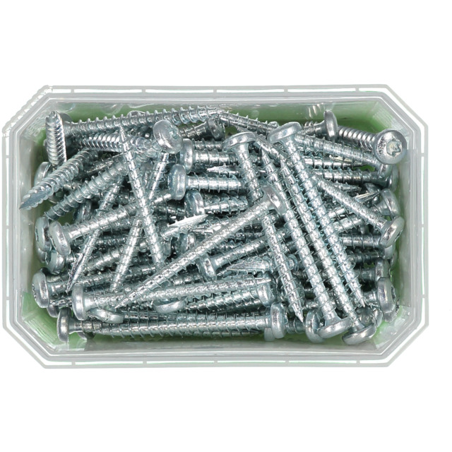 TRÄSKRUV KULLRIGT HUVUD TX30 HELGÄNGAD FZB 6X60MM 100ST