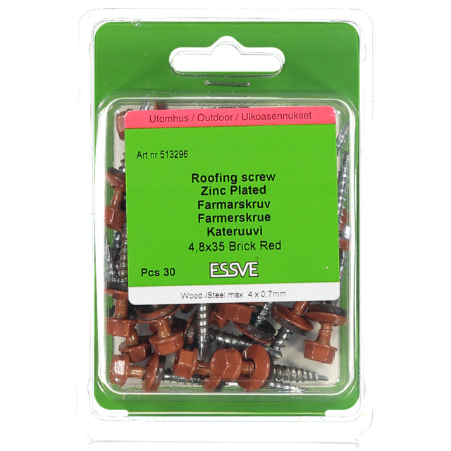 FARMARSKRUV 4,8X35MM TRÖD 30ST                  2105200