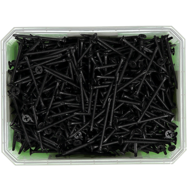 GIPSSKRUV 3,5X55 STÅL FOS 500 500ST FOSFATERAD M BORRSPETS