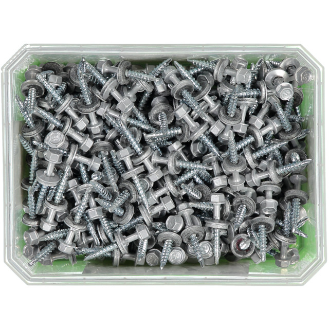 FARMARSKRUV 4,8X35 VINGAR 250ST 9006        (6) 441302