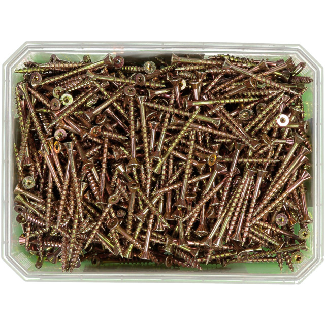 SKRUV HOBAU TX15 GULKROM 4,2X45MM 700ST | Beijerbygg Byggmaterial