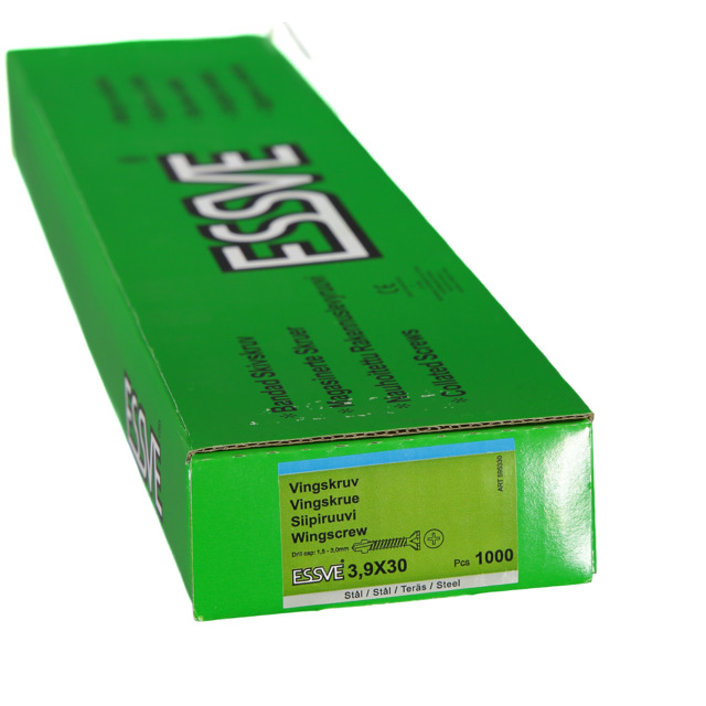 VINGSKRUV B FZB 3,8X30 1000ST