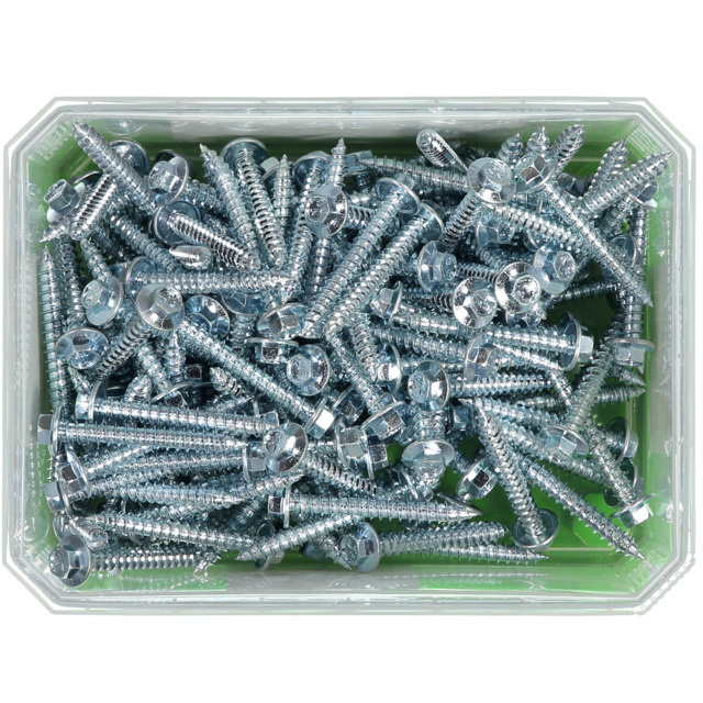 BYGGSKRUV 6,5X50A M FLÄNS FZB 150ST                 406307 | Beijerbygg Byggmaterial