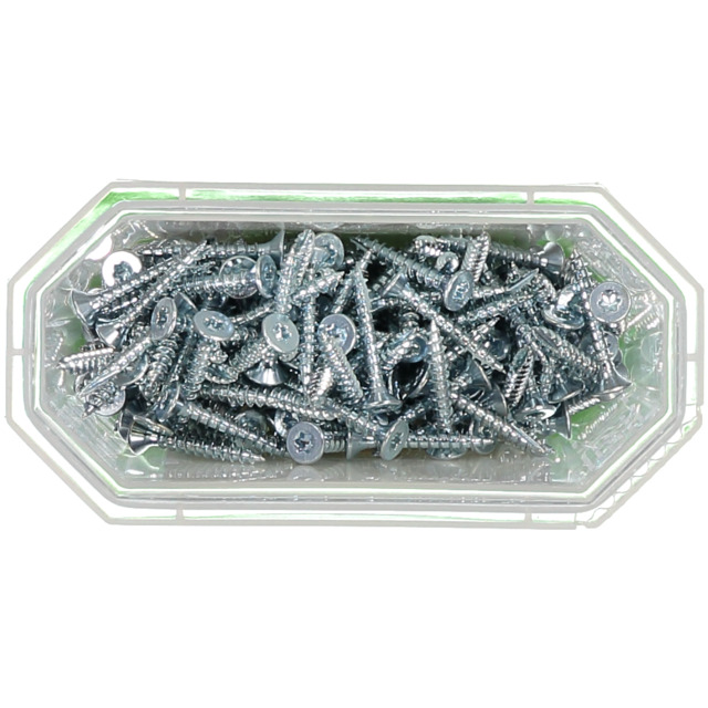 TRÄSKRUV FÖRSÄNKT HUVUD TX10 HELGÄNGAD FZB 3X20MM 200ST