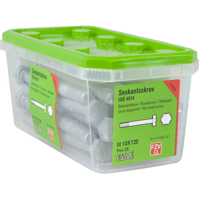SKRUV M6S I4014 DG FZV M10X120 25ST | Beijerbygg Byggmaterial