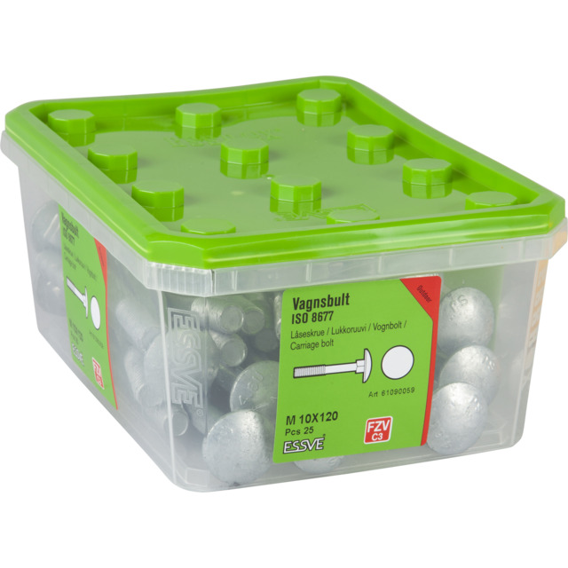 VAGNSBULT ISO 8677 FZV M10X120 25ST