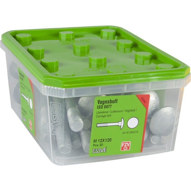 VAGNSBULT ISO 8677 FZV M12X120 20ST