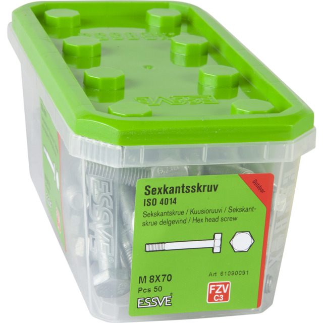 SKRUV M6S I4014 DG FZV M8X70 50ST | Beijerbygg Byggmaterial