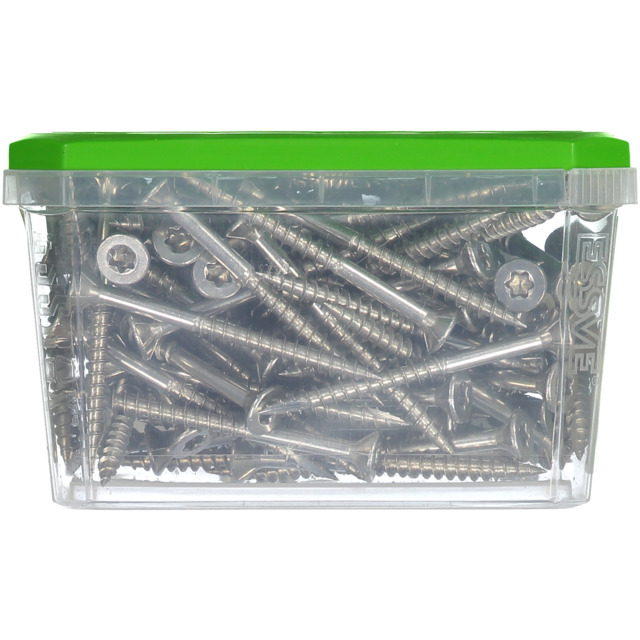 TRÄSKRUV FS TX30 A4 6X70MM FIBERCUT 100ST