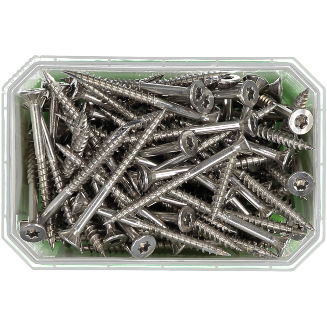 TRÄSKRUV FS TX30 A4 6X70MM FIBERCUT 100ST