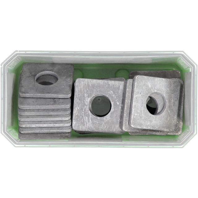 BRICKA S4B VFZ M20 25ST FYRKANTSBRICKA