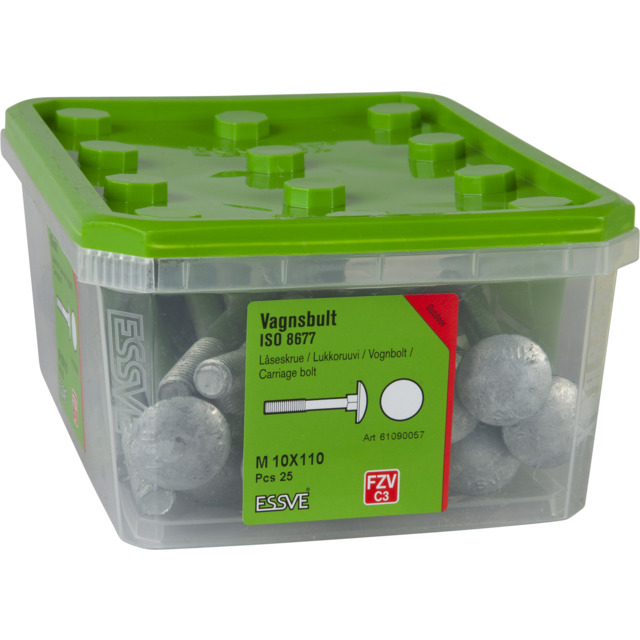 VAGNSBULT ISO 8677 FZV M10X110