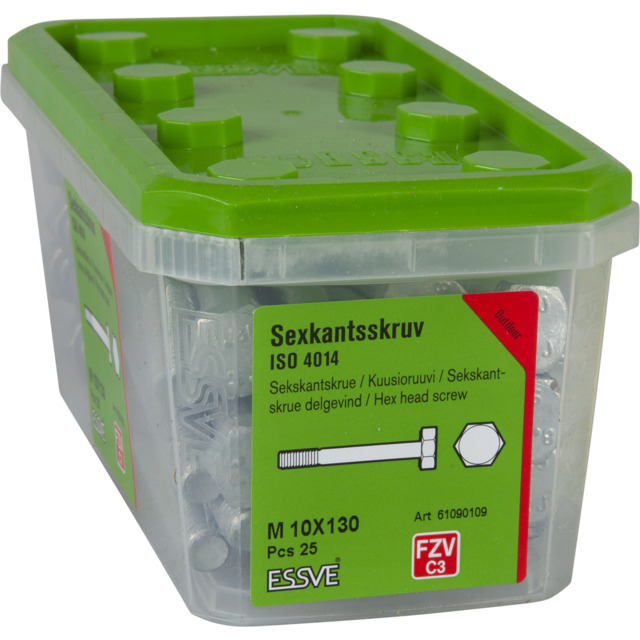 SKRUV M6S I4014 DG FZV M10X130 25ST | Beijerbygg Byggmaterial