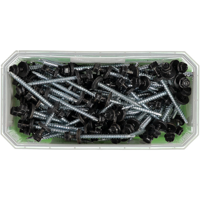 FARMARSKRUV 4,8X60 SV 9011 100ST                 441302