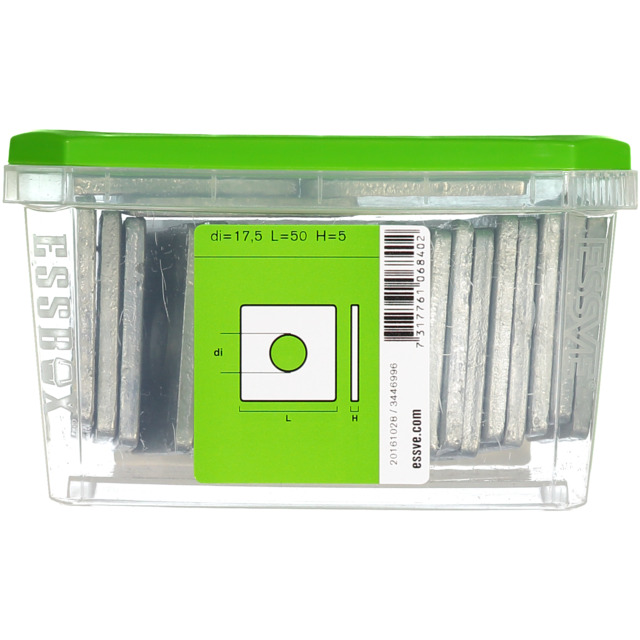 BRICKA S4B VFZ M16 25ST FYRKANTSBRICKA