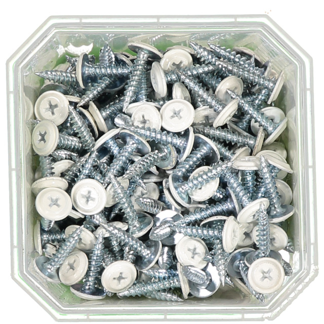 MONTAGESKRUV SH 4,2X19 VIT 250ST FZB         (6) 406511