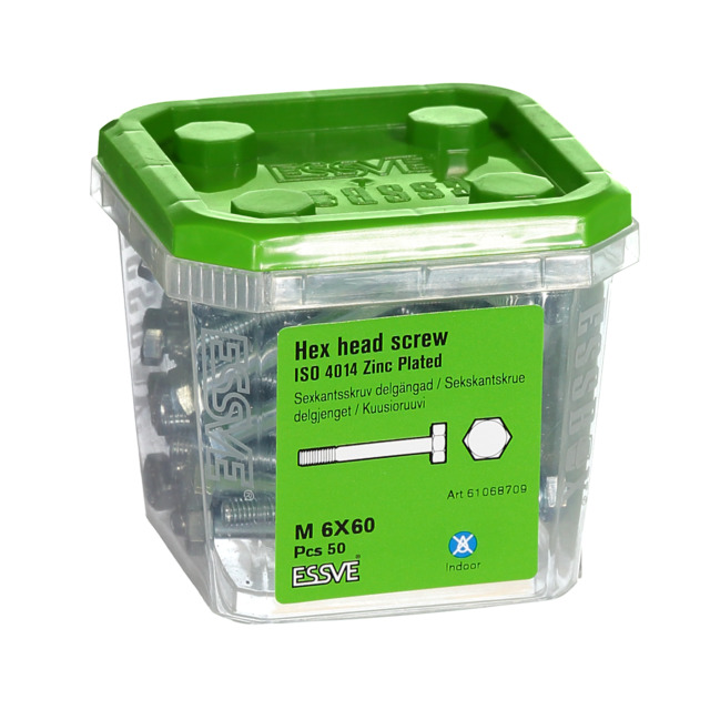 SKRUV M6S FZB M6X60 50ST I4014 DG