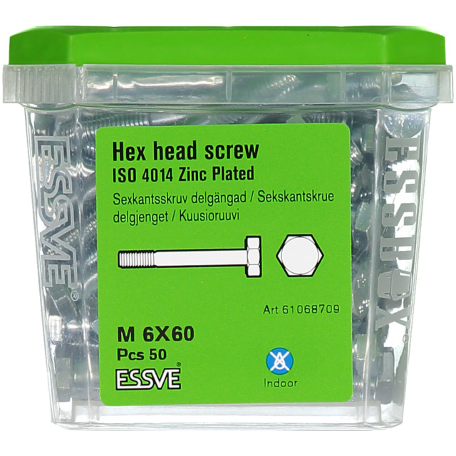 SKRUV M6S FZB M6X60 50ST I4014 DG