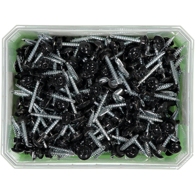 FARMARSKRUV 4,8X35 SVART DECOR TX25 250ST