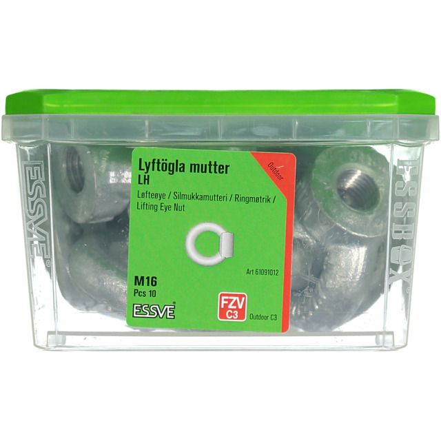 LYFTÖGLA LH FZV M16 10ST