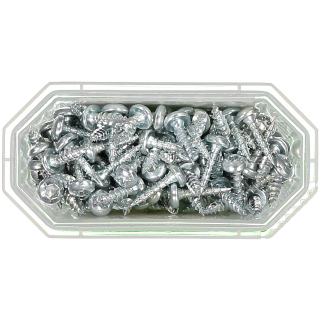 TRÄSKRUV KULLRIGT HUVUD TX20 HELGÄNGAD FZB 4X16MM 200ST