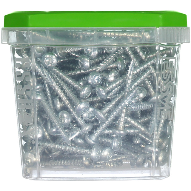 TRÄSKRUV KULLRIGT HUVUD TX20 HELGÄNGAD FZB 4X35MM 200ST