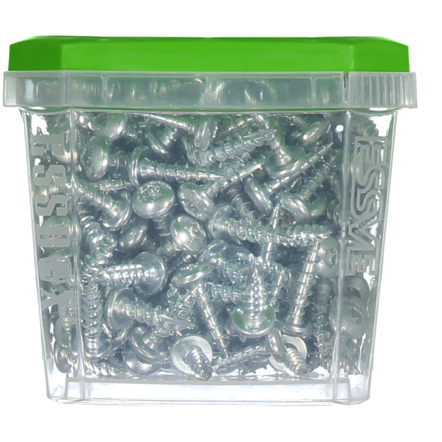 TRÄSKRUV KULLRIGT HUVUD TX25 HELGÄNGAD FZB 5X20MM 200ST