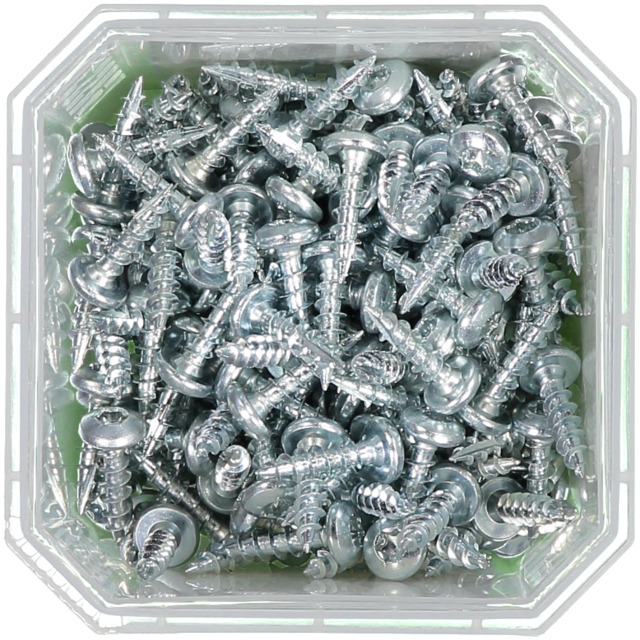 TRÄSKRUV KULLRIGT HUVUD TX25 HELGÄNGAD FZB 5X20MM 200ST