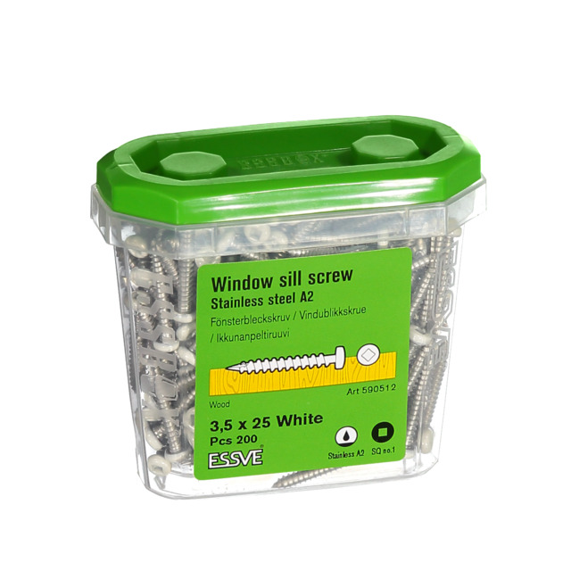 BLECKSKRUV A2 VIT 3,5X25 200ST