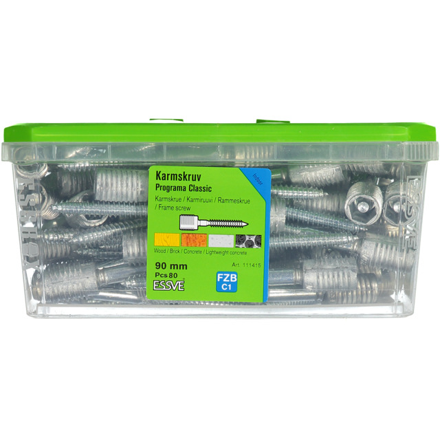 KARMSKRUV CLASSIC 90MM PROGRAMA 80ST/PKT