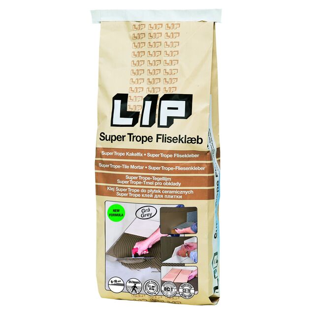 KAKEL&KLINKERFIX SUPER TROPE FLEXFIX GRÅ 5KG
