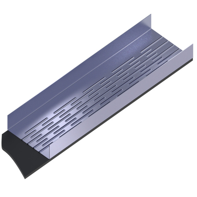 YTTERVÄGGSSKENA UYEP145-1,0 EP-DUK 145X47X3000MM