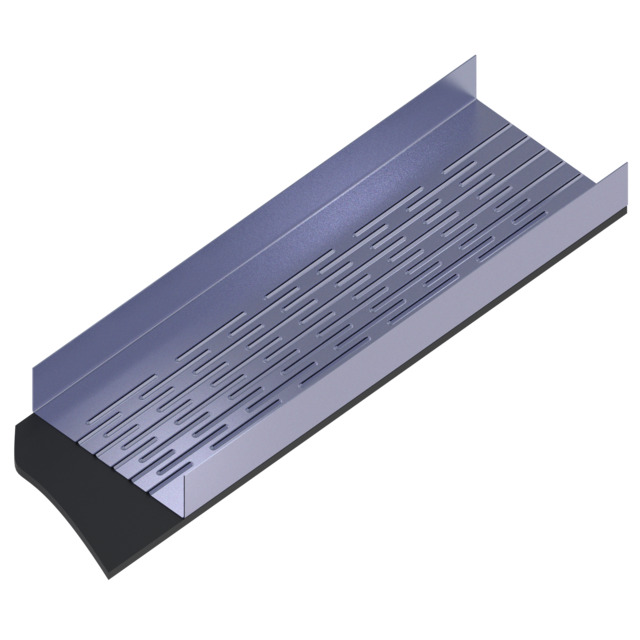 YTTERVÄGGSSKENA UYEP170-1,0 EP-DUK 170X47X3000MM