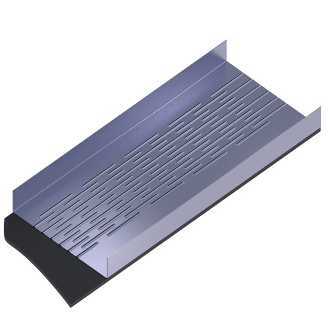 YTTERVÄGGSSKENA UYEP220-1,0 EP-DUK 220X47X3000MM