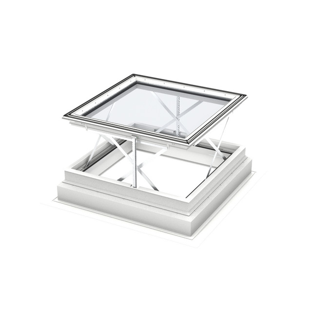 BRANDFÖNSTERKUPOL 1000X1000 VIT DEL 1/2 | Beijerbygg Byggmaterial