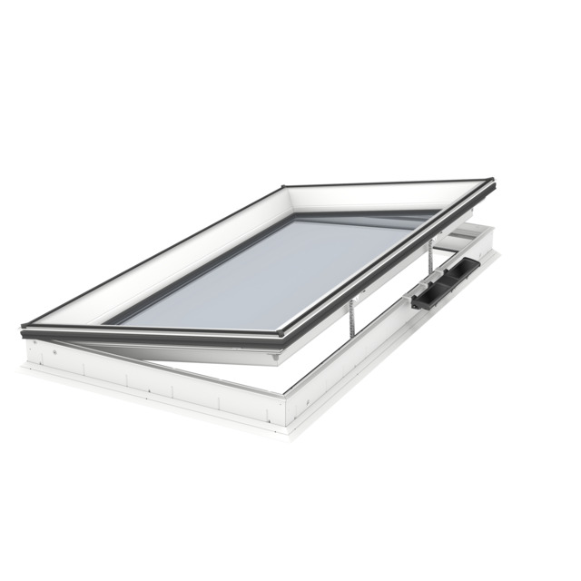 TAKFÖNSTERKUPOL INTEGRA VIT SOLAR